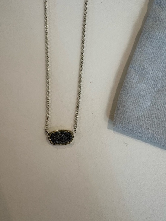 Silver & Gold Kendra Scott Pendant Chain Necklace - Picture 3 of 4